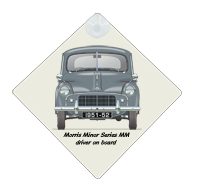 Morris Minor Series MM 1951-52 Car Window Hanging Sign